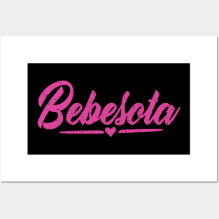 Bebesota - pink design Posters and Art